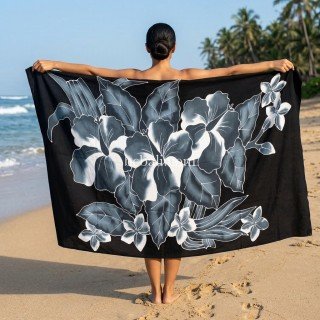 Hot Sale Sarong Rayon Hand Painted by Balinese Artisans
